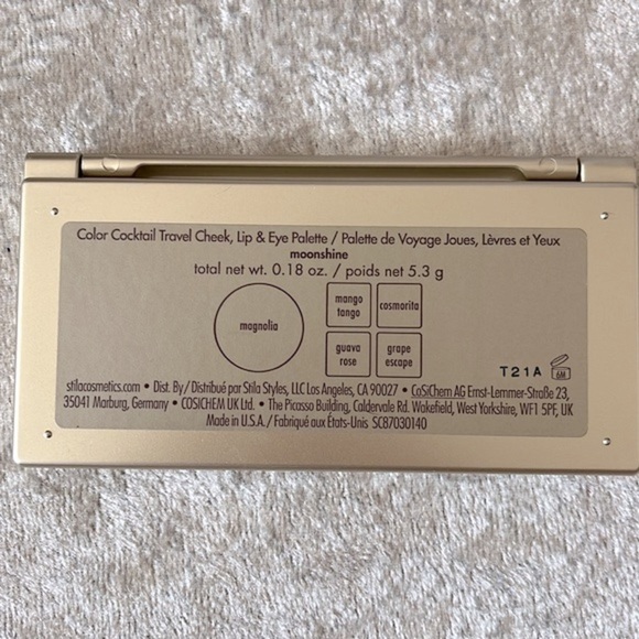 Brand New Stila Bundle Cheek Lip Eye Palette Complexion Brush Blush Bronzer Duo - Picture 4 of 15